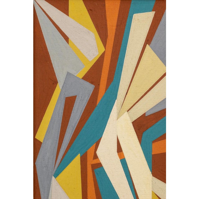Gualtiero Nativi, Combination of Forces, 1951, Tempera on Board For Sale - Image 4 of 10