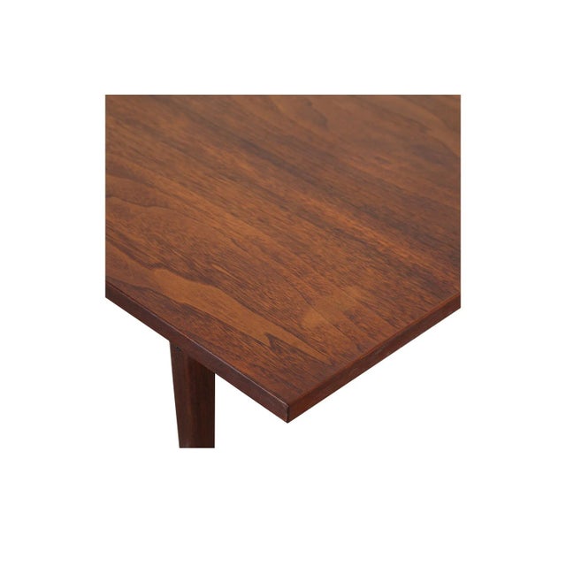 1970s Mid-Century Modern Walnut Coffee Table For Sale In Baltimore - Image 6 of 10