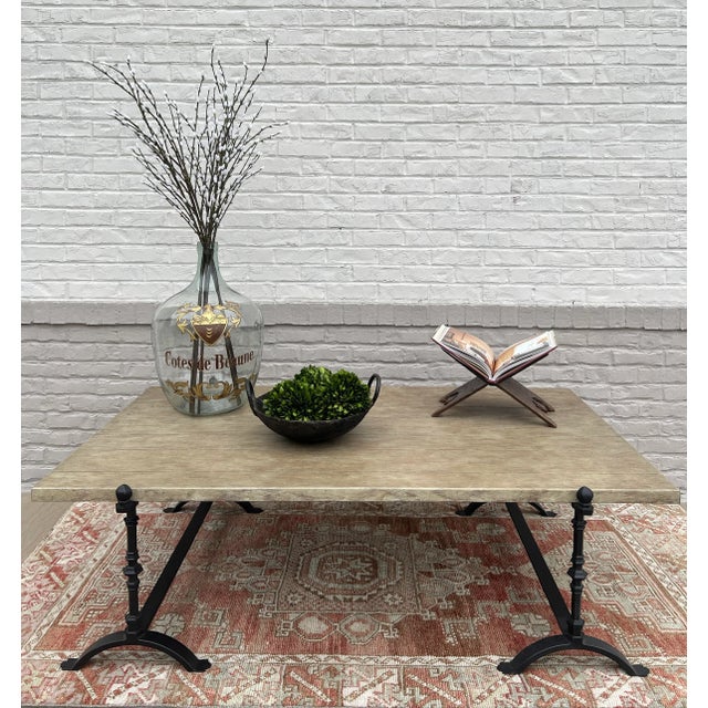 The St. Remy Coffee Table by Eloquence is a gorgeous and versatile statement piece. The unexpected mix of the heavy, cast...