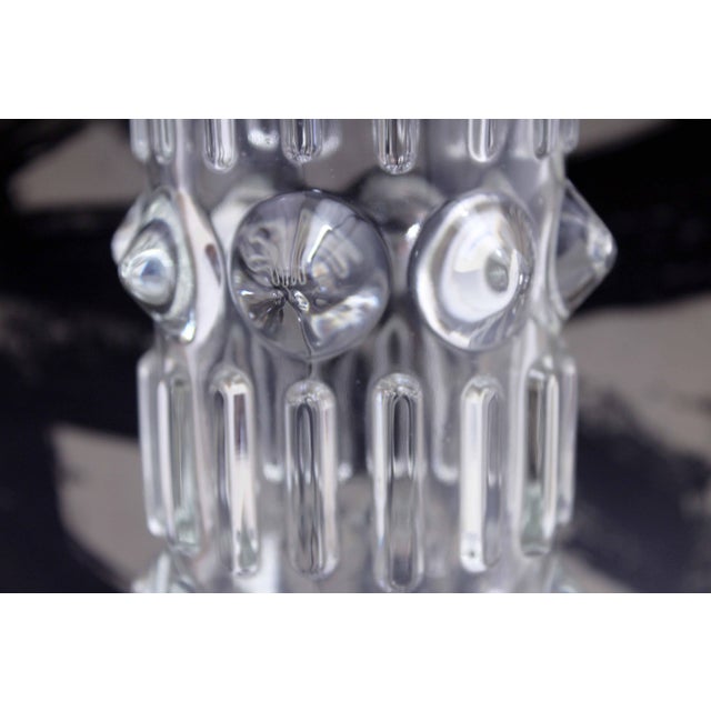 Vintage Vase by František Pečeny for Sklo Union, 1970s For Sale - Image 9 of 11