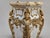 Late 20c Italian Baroque Cream Gold Pedestals - Pair For Sale - Image 11 of 18