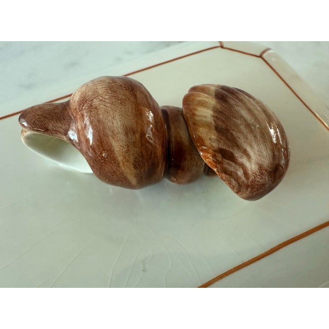 Vintage Tureen With Lid and Seashell Accents For Sale In Austin - Image 6 of 10