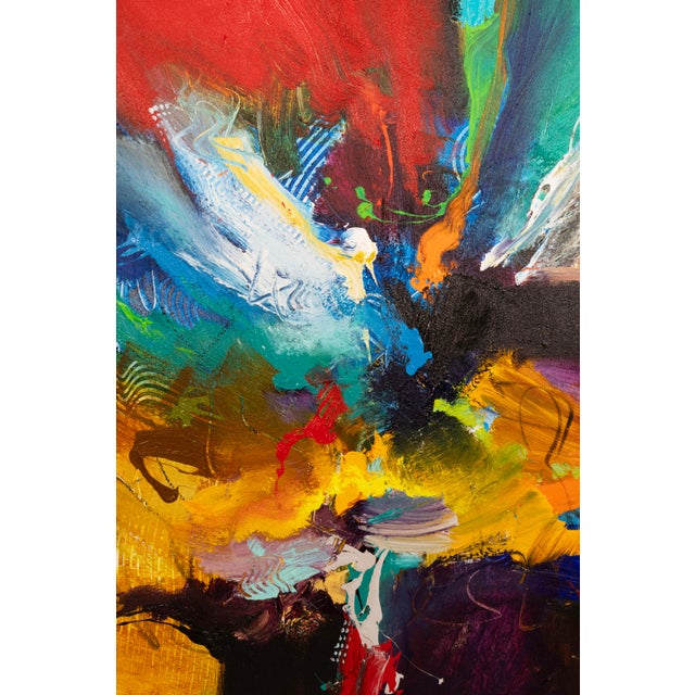 Jonas Gerard - Presence Is (2007) Singed Acrylic on Canvas Contemporary Painting For Sale In Detroit - Image 6 of 8