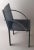 Black Leather Chair by Matteo Grassi for Carlo Bartoli, 1980s For Sale - Image 8 of 13