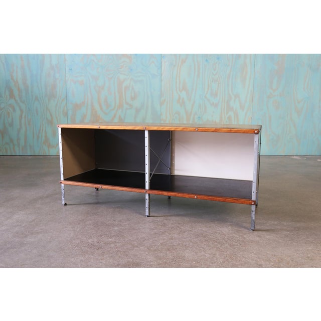 Mid-Century Modern 1950s 1st Gen Eames ESU100-n by Herman Miller Credenza Cabinet, Attributed For Sale - Image 3 of 16