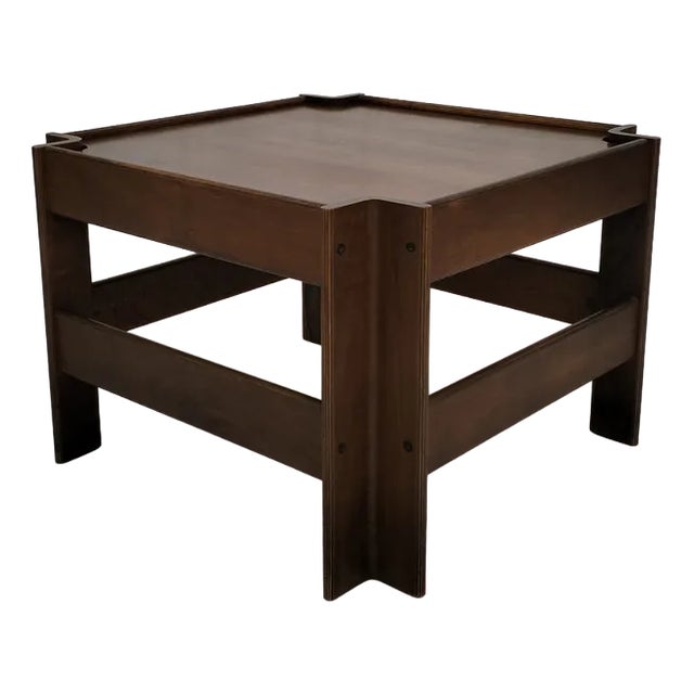 Wooden Zelda Side Table attributed to Sergio Asti for Poltronova, 1960s For Sale
