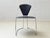 Metal Vintage Linda Dining Chairs by A. Rizzatto for Lo Studio, 1980s, Set of 4 For Sale - Image 7 of 9