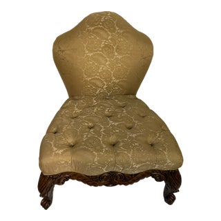 1980s Michael Amini “Essex Mannor” Side Chair For Sale