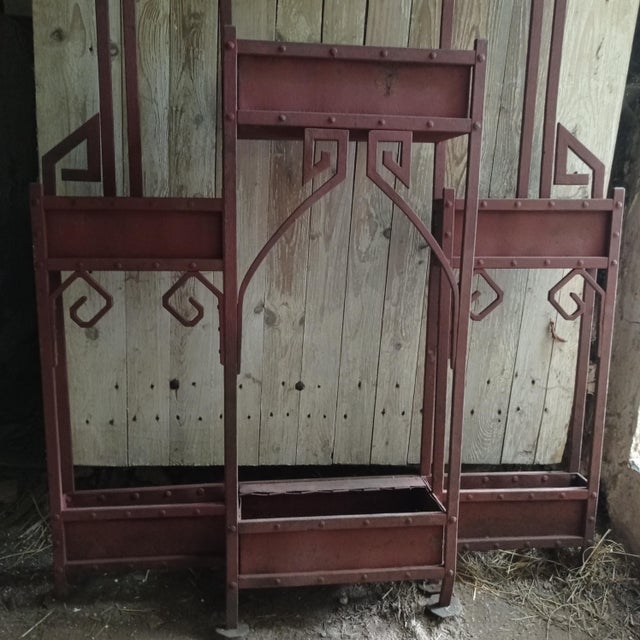 Art Nouveau Hall Coat Rack, 1890s For Sale - Image 6 of 15