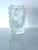 Contemporary Art Deco Thick-Walled Bacchus Vase in Frosted Glass by René Lalique For Sale - Image 3 of 7