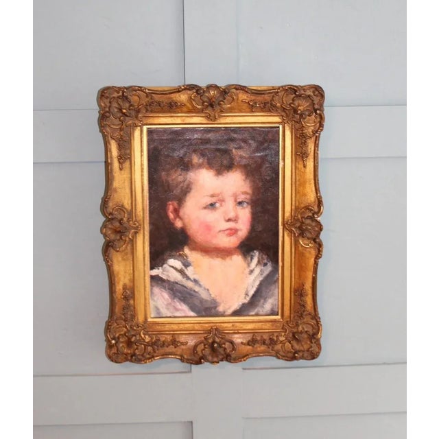 Manner of Robert Henri, Sailor Boy Mick, 1923, Oil on Canvas For Sale - Image 11 of 11