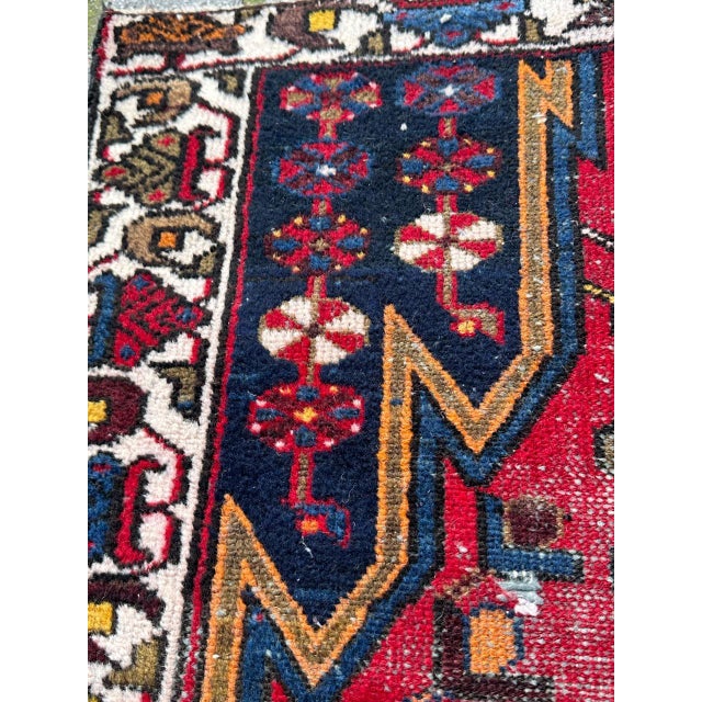 Vintage Mazlaghan Rug, 1950s For Sale - Image 15 of 18