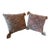 Matching Pair of Vintage Persian Style Rug Pillows For Sale
