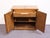 Wood Drexel Furniture Solid Pecan Mediterranean Old World 76" Flip Top Server Buffet W. Caned Doors For Sale - Image 7 of 15