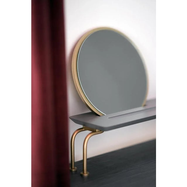 Gold Grimilde Console Table by Mentemano For Sale - Image 8 of 11
