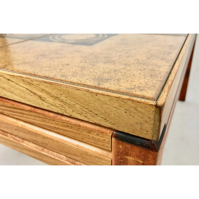 Mid-Century Modern Mid-Century Mosaic Coffee Table from String Seffle Möbelfabrik, 1960s For Sale - Image 3 of 13