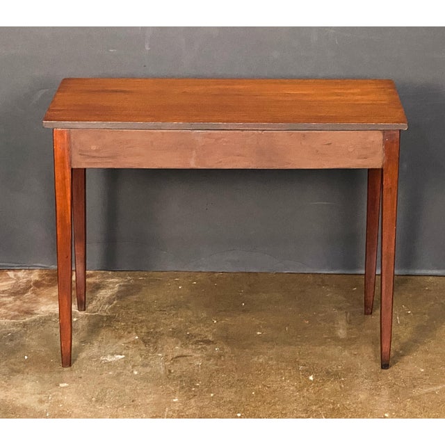 English Writing Table or Desk of Mahogany From the Edwardian Era For Sale - Image 10 of 11