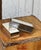 Vintage 1970s heavy-weight silver-plated cast brass desk liners by luxury Brazilian silversmith Meridional. Thick cast...