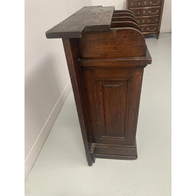 20th Century Oak Restaurant Serving Cart For Sale - Image 3 of 9