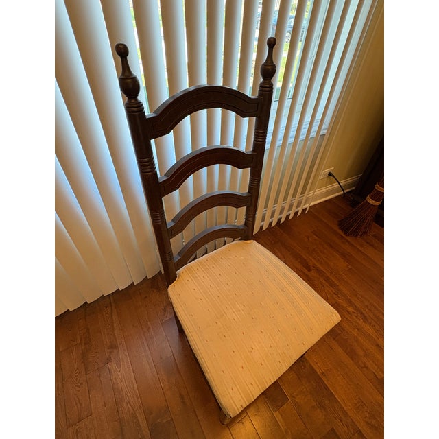 1940s Spanish Style Mahogany Dining Table + Matching 8 Chairs For Sale In Chicago - Image 6 of 9