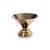 Contemporary Mayan Small Metal Condiment Bowl, Gold For Sale - Image 3 of 3