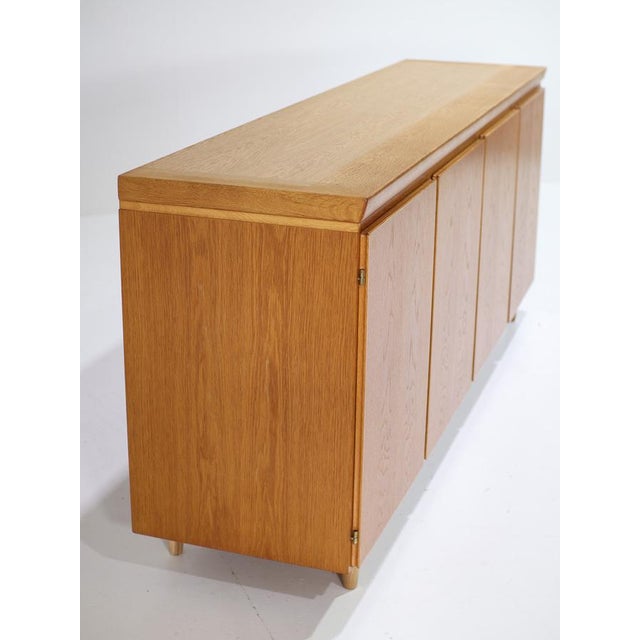 Brown Sideboard in Oak from Skovby, Denmark, 1960s For Sale - Image 8 of 18