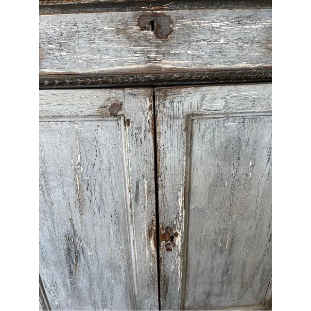 Wood Italian Painted Credenza, 19th Century For Sale - Image 7 of 11