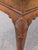 Mid 20th Century Burl Wood and Cherry Queen Anne Sofa/Console Table Attributed to Baker Furniture For Sale - Image 14 of 14