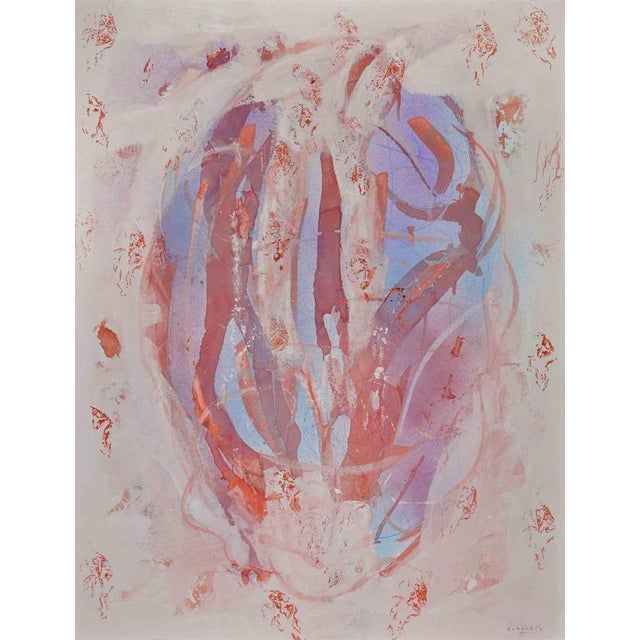 Maurizio Gracceva, Emergere, 2023, Mixed Media Drawing on Paper For Sale - Image 4 of 4