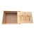 Mrs. John L. Strong New York Encyclopedic House Wooden Stationery Box For Sale