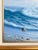 Vintage Signed Coastal Seascape Oil Painting by B. Cromwell, Circa 1970s For Sale In Greensboro - Image 6 of 10