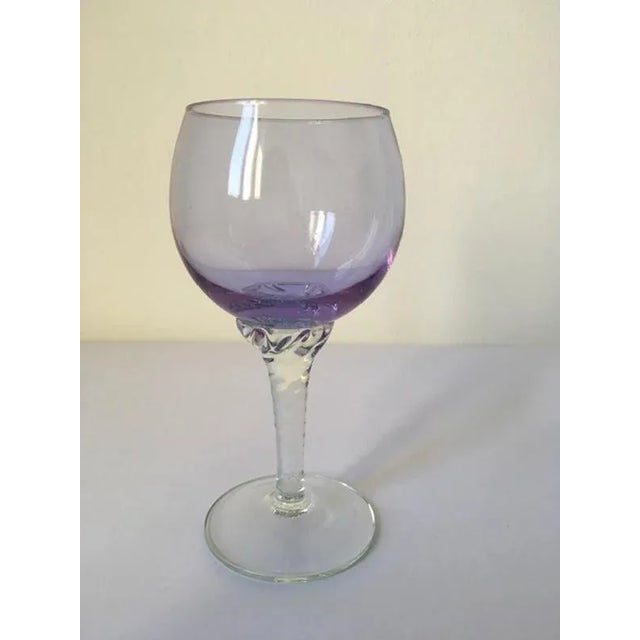 Postmodern Murano Glass Goblet, Italy, 1960s For Sale - Image 14 of 15