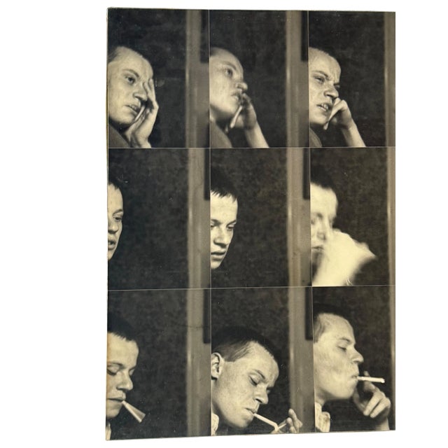 Gerry Hunt, William, Photographical Works Mounted on Wood Panels, 1979, Set of 2 For Sale - Image 10 of 12