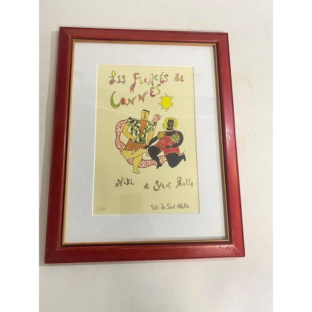 Niki de Saint Phalle, Composition, Lithograph, 1972, Framed For Sale - Image 11 of 13