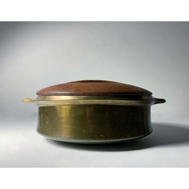 Jens Quistgaard Early Chafing Dish /Pot Designed by Jens Quistgaard for Dansk For Sale - Image 4 of 12