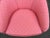 Pretty in Pink Barrel Swivel Chair For Sale In New York - Image 6 of 12