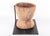 Wood Antique Hand Carved Wood Mortar on Display Stand For Sale - Image 7 of 17