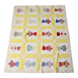Vintage Sunbonnet Sue Quilt For Sale