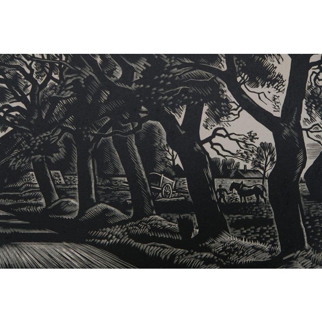 Louis-Joseph Soulas, La route de campagne, Etching For Sale - Image 6 of 9