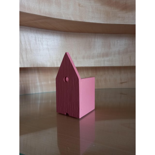 Miniature Pink Vescovina by Lanfranco Benvenuti for Meccani Arredamenti, 1985 For Sale - Image 4 of 5