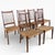A beautifully proportioned set of six danish dining chairs, designed by arne hovmand‑olsen and known as model mk200. These...