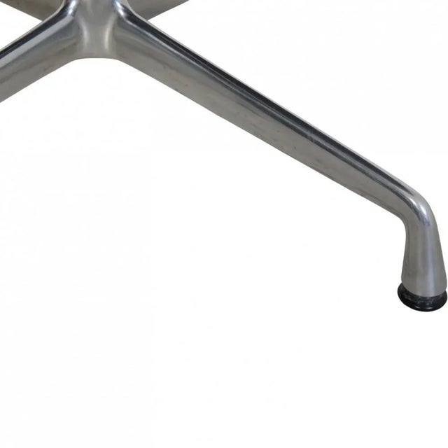 Vintage EA223 Stool in Black Leather by Charles Eames, 2000s For Sale - Image 6 of 10