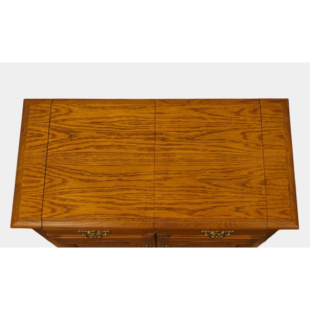 French Country Stanley Furniture Rustic Country French 36" Server Buffet For Sale - Image 3 of 13