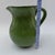 Italian Green Ombre Ceramic Pitcher For Sale - Image 4 of 4