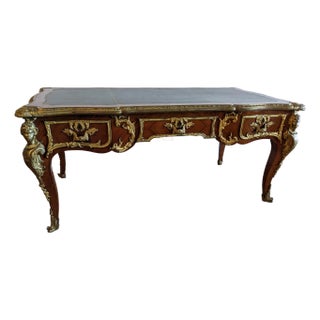 Luxuriance! Antique Beautiful Majestic French Table 19th Century Louis XV Style For Sale