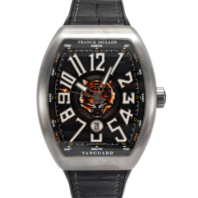 Brand: Franck Muller Gender: Men Metal Type: Titanium Diameter: 45.00 mm Weight: 98.53 grams Gent's Titanium Franck Muller...