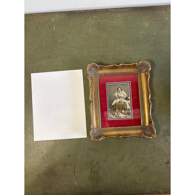 Framed Vintage Novelty Prohibition Postcard For Sale - Image 10 of 11