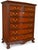 Vintage Drexel Chippendale-Style Seven-Drawer Tall Chest For Sale - Image 9 of 12