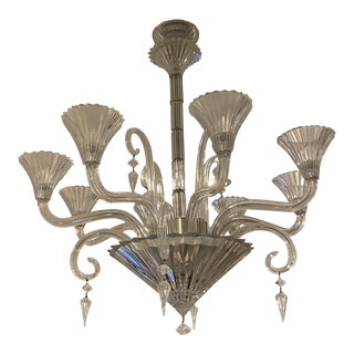 Baccarat Mille Nuit 8 Light Chandelier For Sale