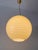 Vintage Modulo S40 Amber Murano Ceiling Lamp by Toso - Massari for Leucos, 1990s For Sale - Image 8 of 16